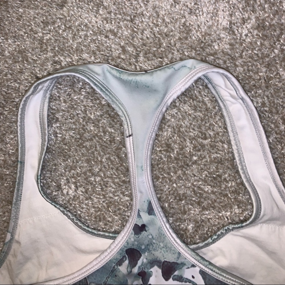 Dark Green, Gray & White Spirts bra size S - Picture 10 of 11